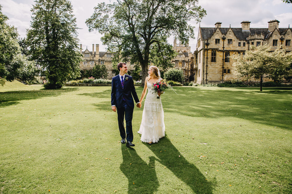 Merton College Oxford wedding photographer