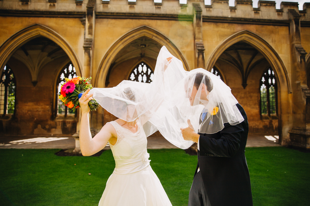 St Johns College Cambridge wedding photographer