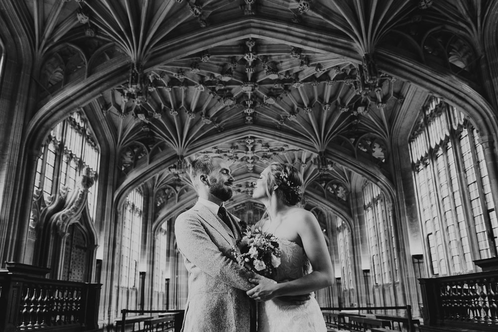 The Bodleian Library wedding photographer