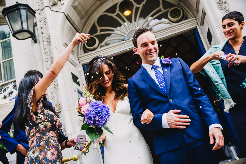 Chelsea town hall wedding photography
